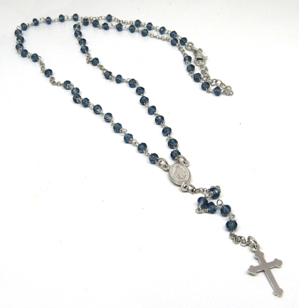 rosario piedras azules 