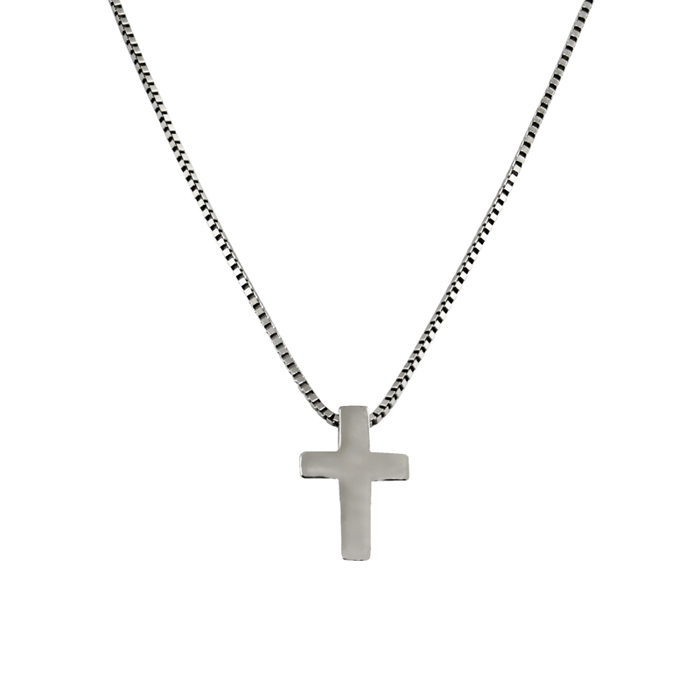 Conjunto cruz clasica sin piedra