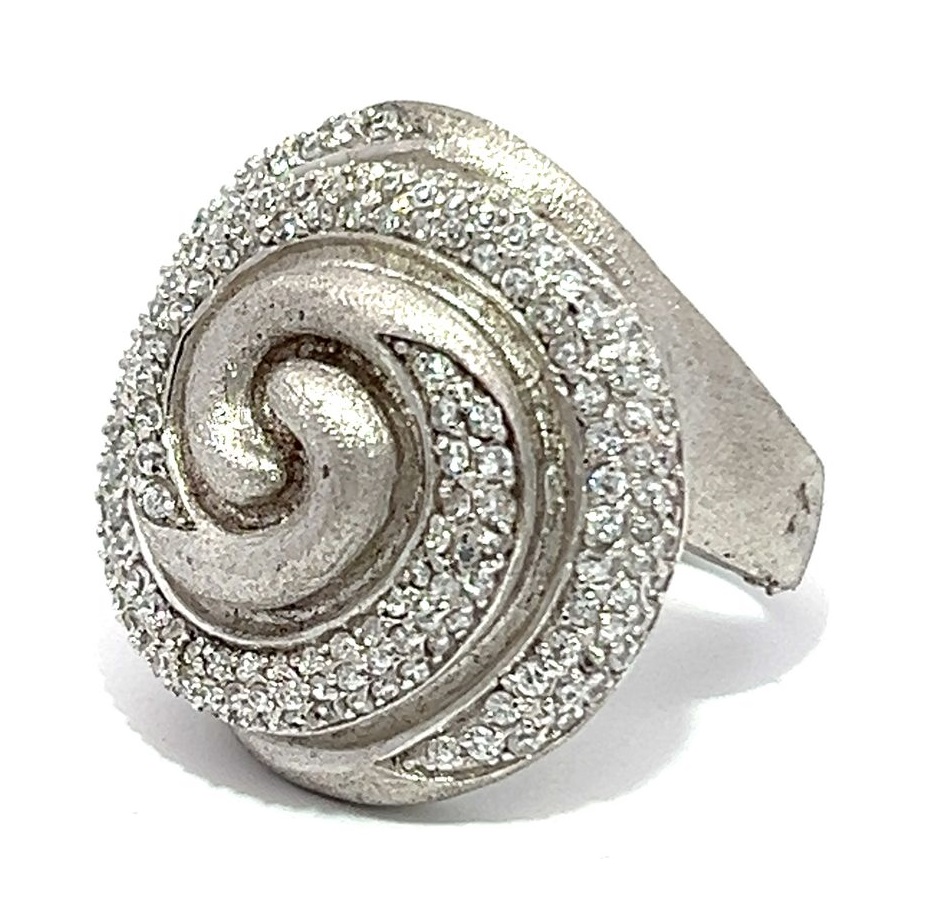 ANILLO ESPIRAL ARENADO PAVE