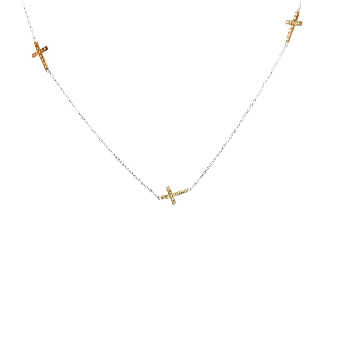 CONJUNTO TRES CRUCES AMARILLAS PAVE