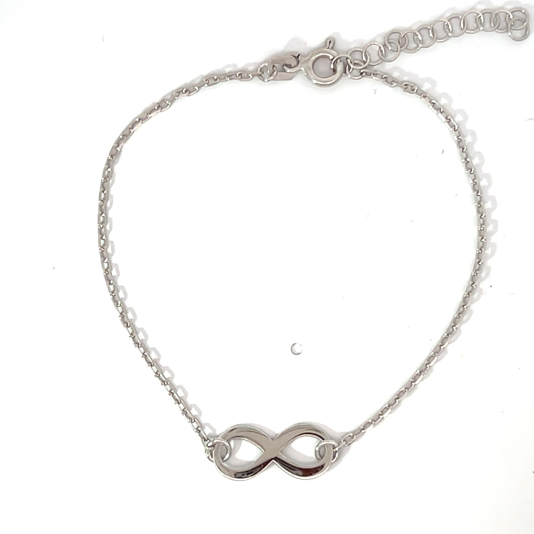 PULSERA BLANCA INFINITO