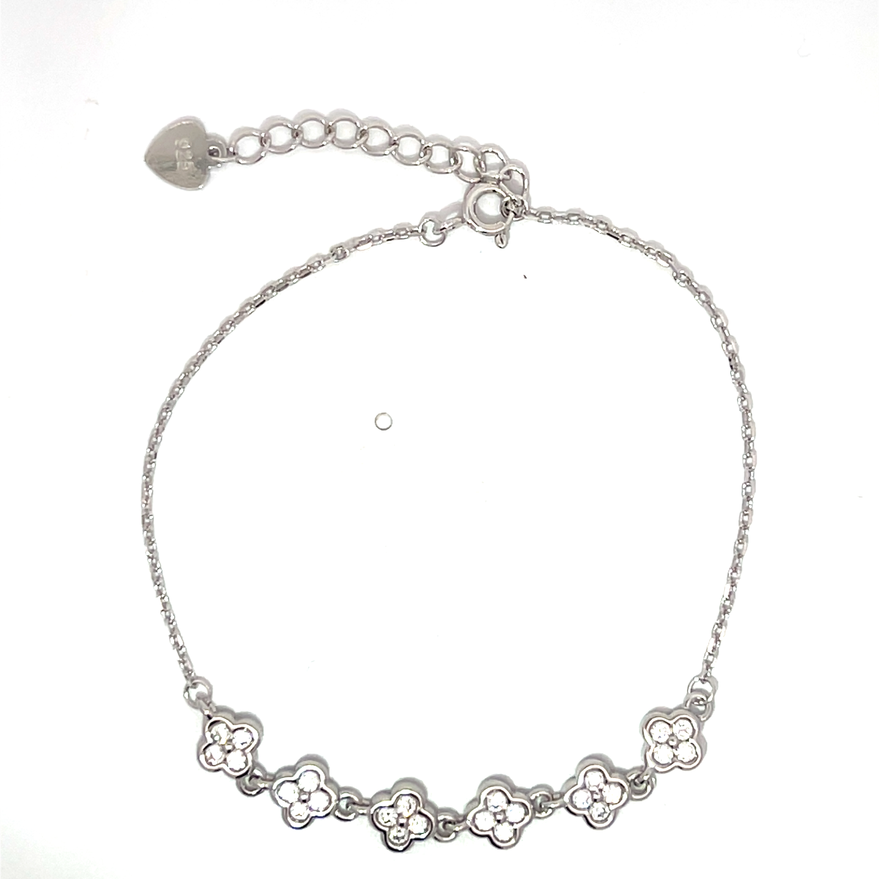 PULSERA FLORES PAVE