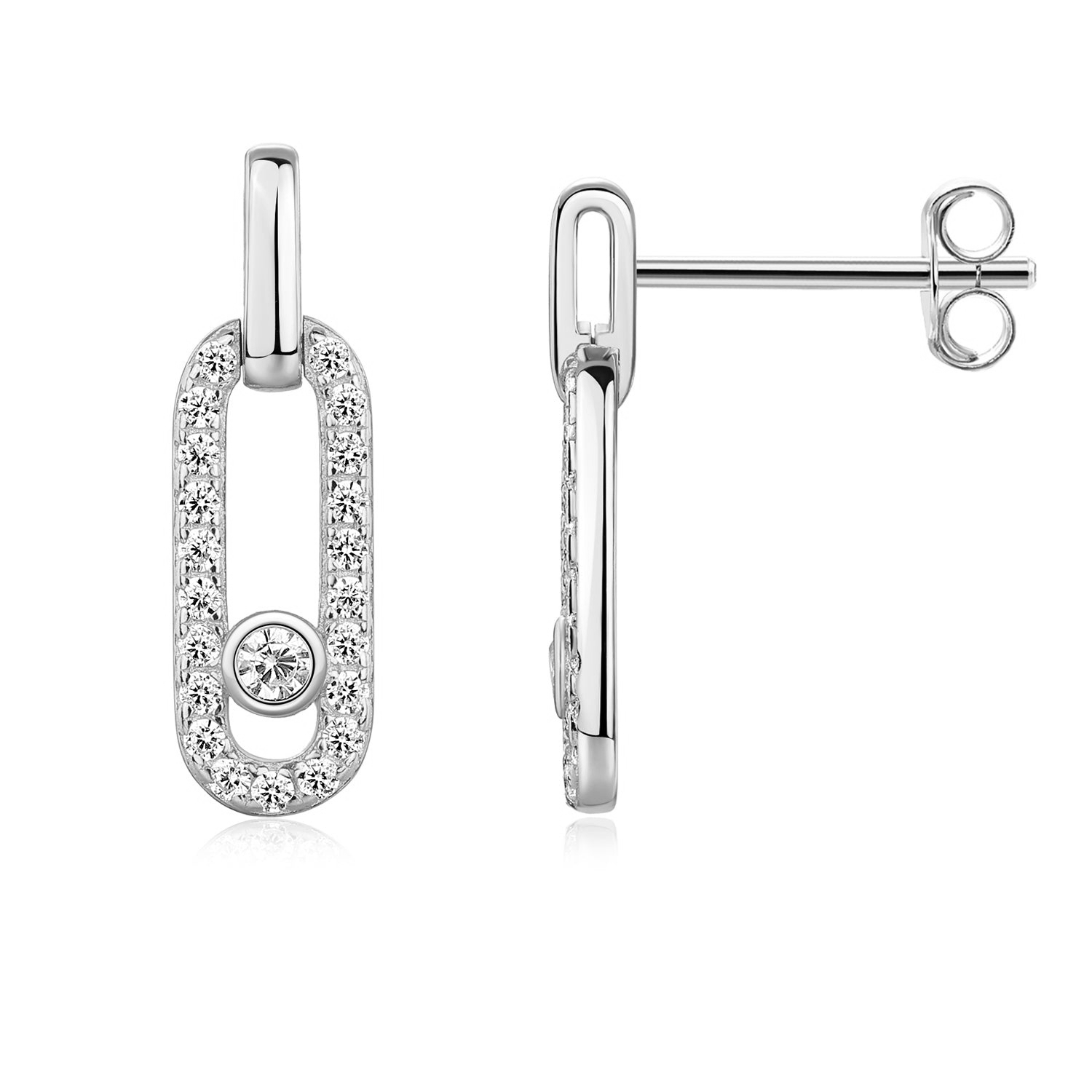 AROS BLANCO OVAL PAVE CENTRO SUSANITO