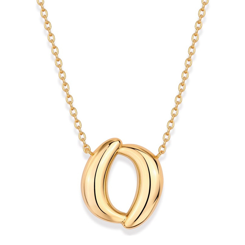 COLLAR DORADO PARENTESIS HUECO  42+5CM