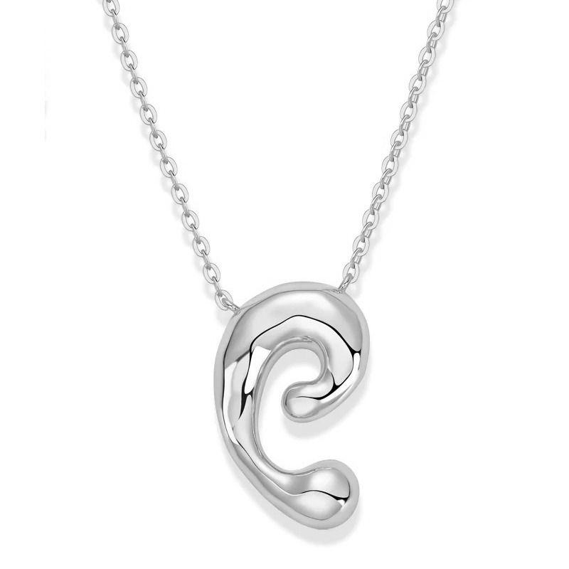 COLLAR BLANCO IRREGULAR HUECO 42+5CM