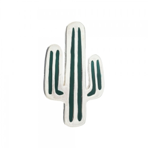 Colgante cactus esmaltado